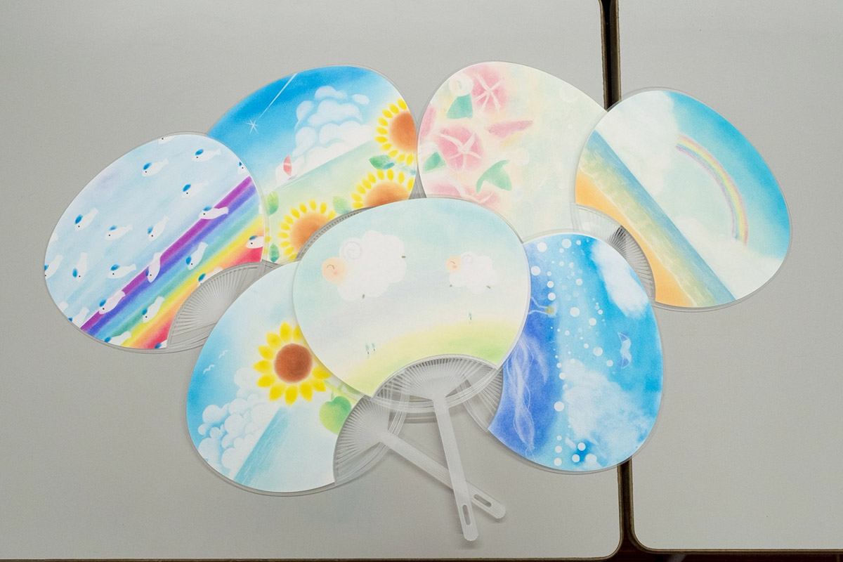 仕上がった参加者の作品たち（一部）