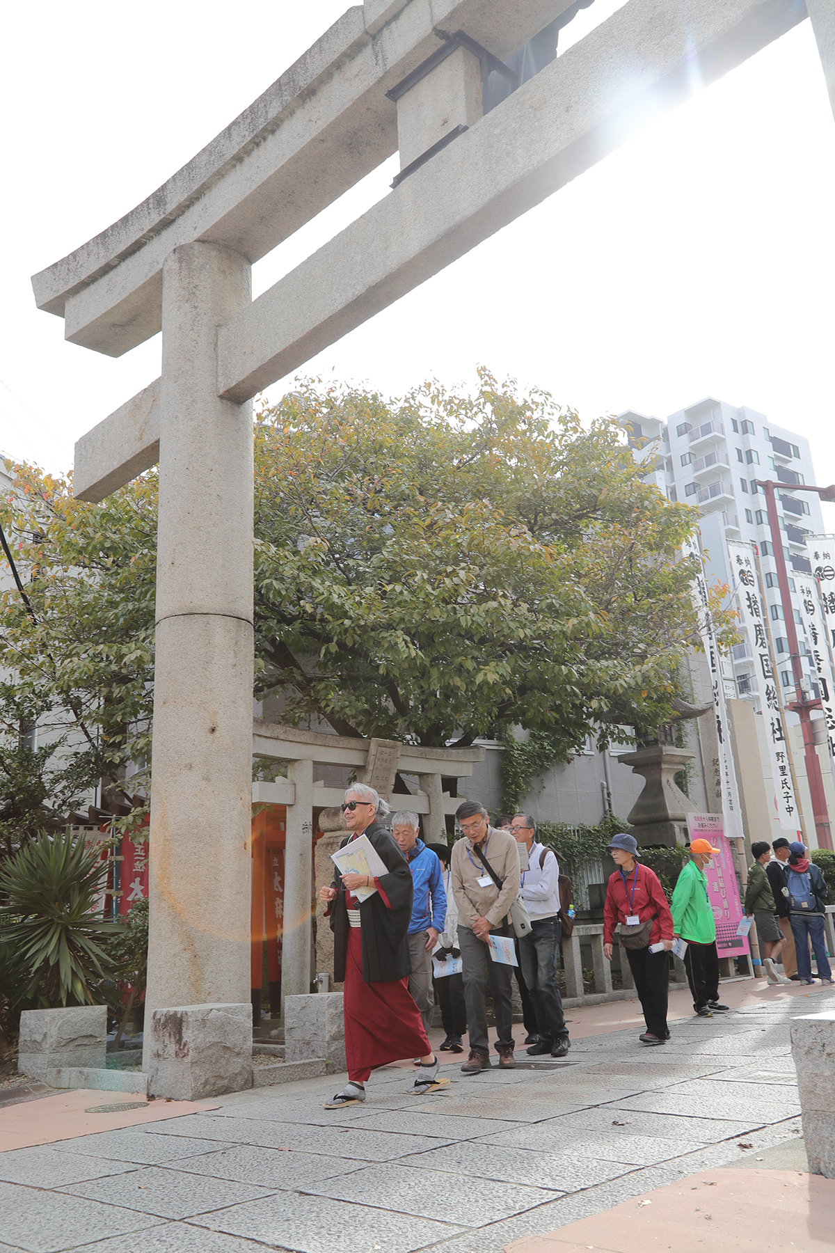 播磨国総社の鳥居