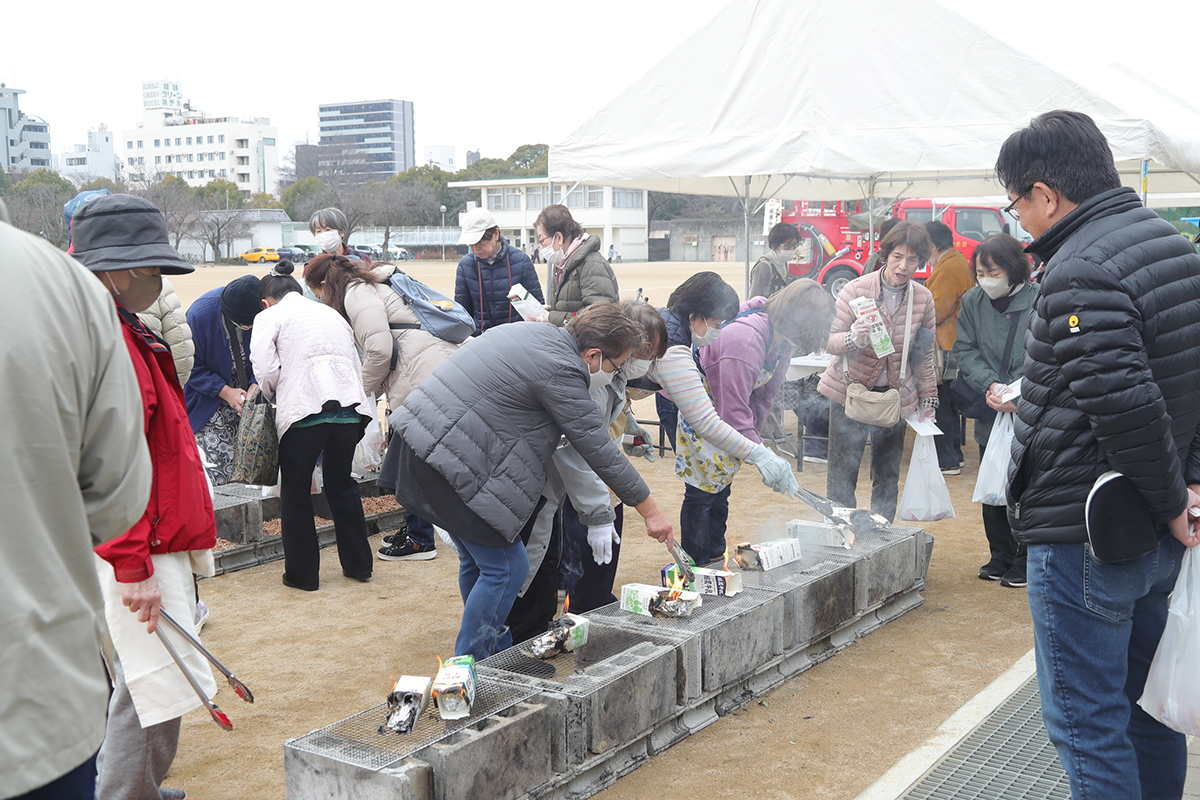 カートンドッグ企画の様子