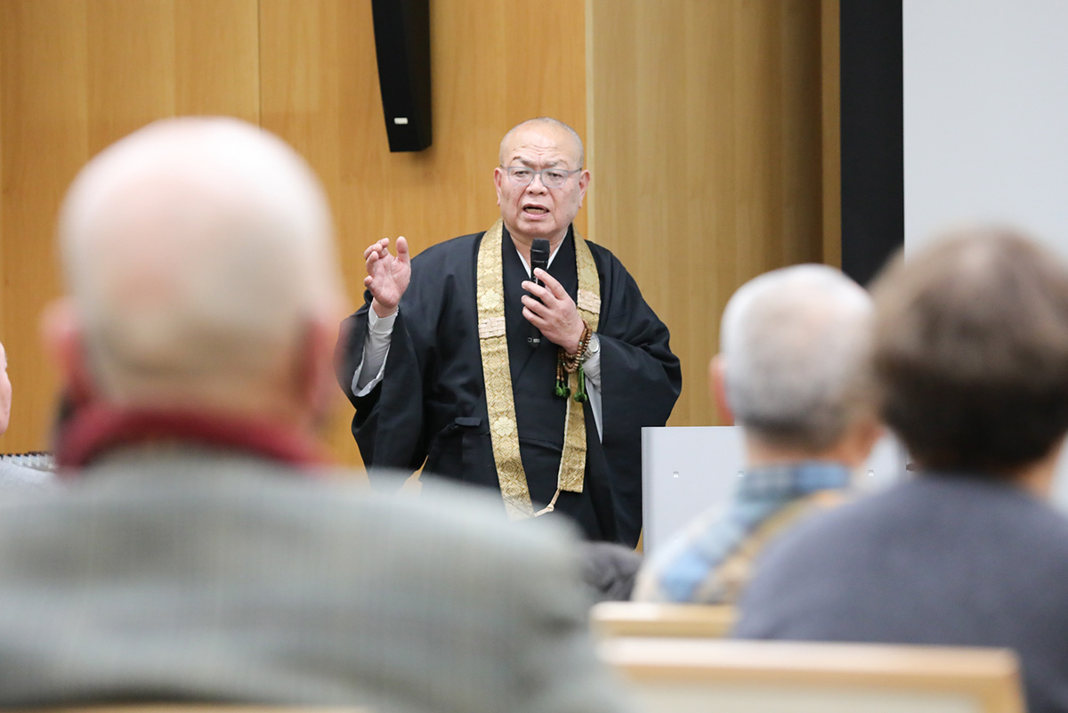 田中利典副代表による講演は参加者を沸かせた